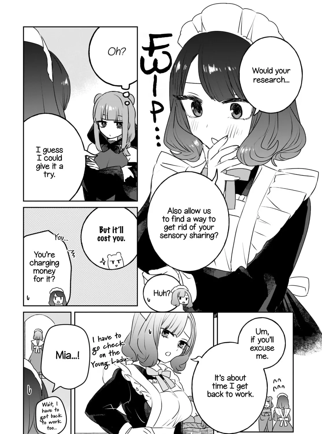 Read Sensory Sharing Maid-san! chapter 10 image 6 on Lezhin