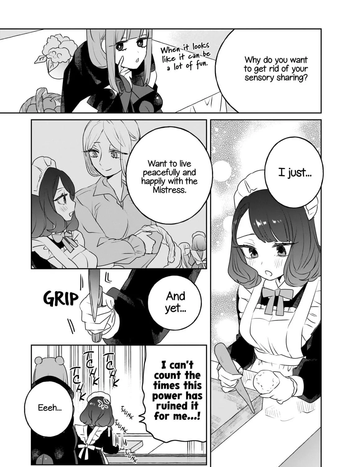 Read Sensory Sharing Maid-san! chapter 10 image 8 on Lezhin