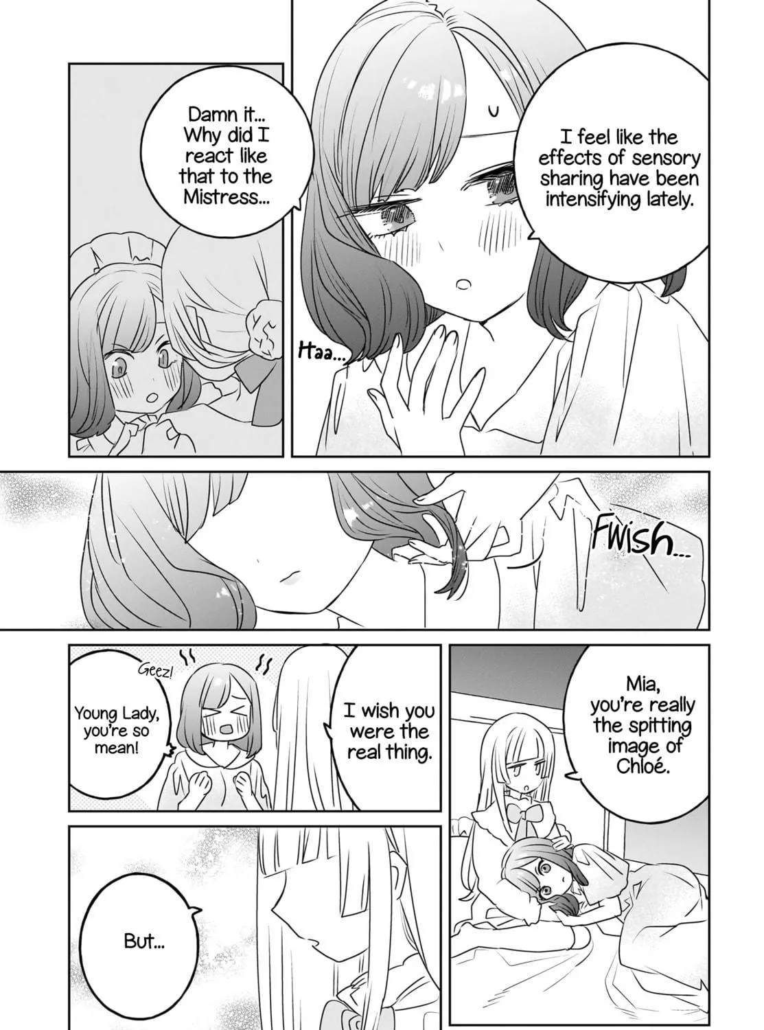 Read Sensory Sharing Maid-san! chapter 13 image 8 on Lezhin