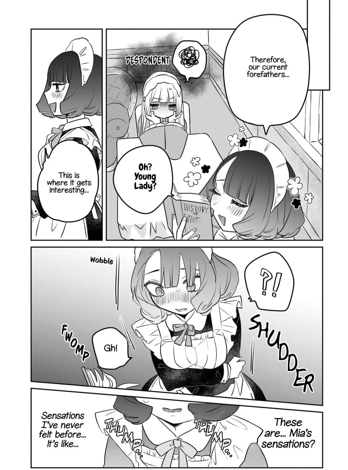 Read Sensory Sharing Maid-san! chapter 3 image 16 on Lezhin