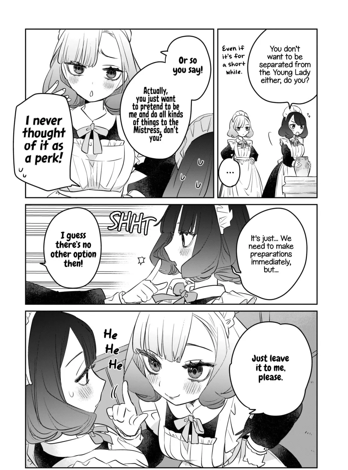 Read Sensory Sharing Maid-san! chapter 4 image 14 on Lezhin