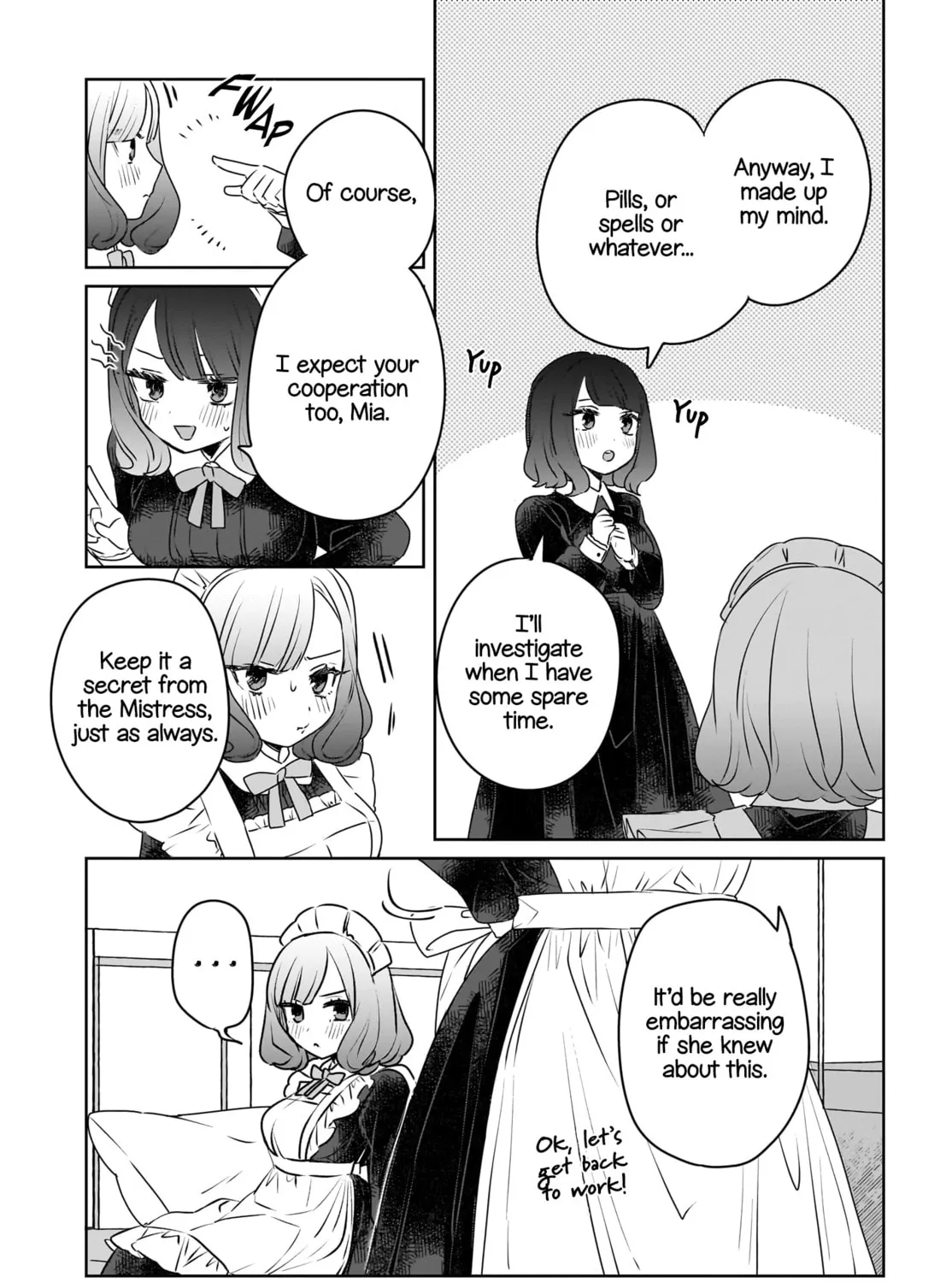 Read Sensory Sharing Maid-san! chapter 8 image 32 on Lezhin