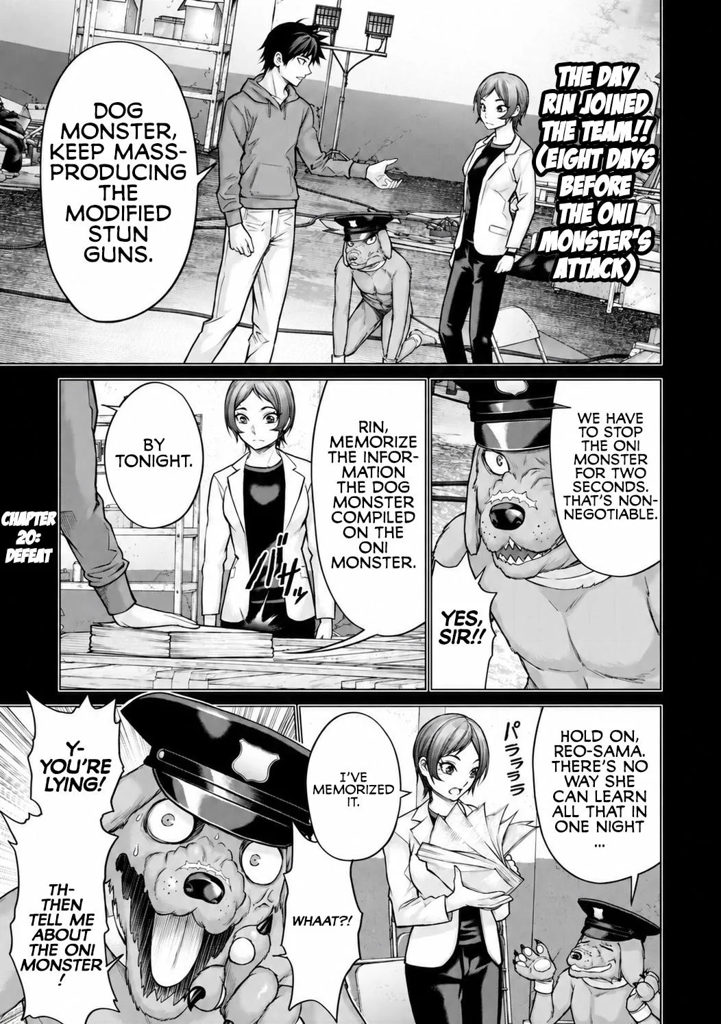 Sentai Taboo Chapter 20 page 1 - 