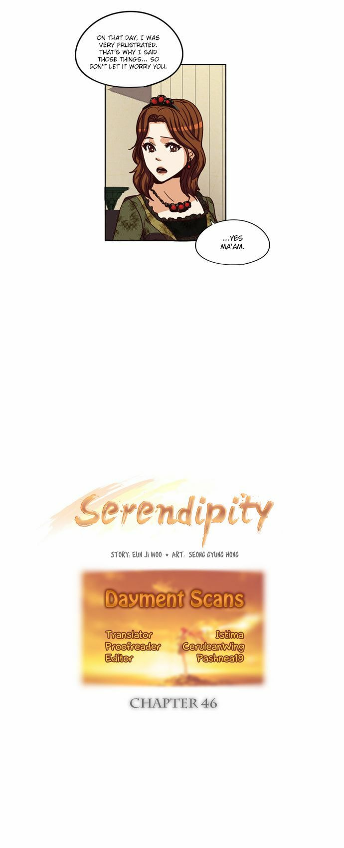 Read Serendipity chapter 46 image 6 on Lezhin