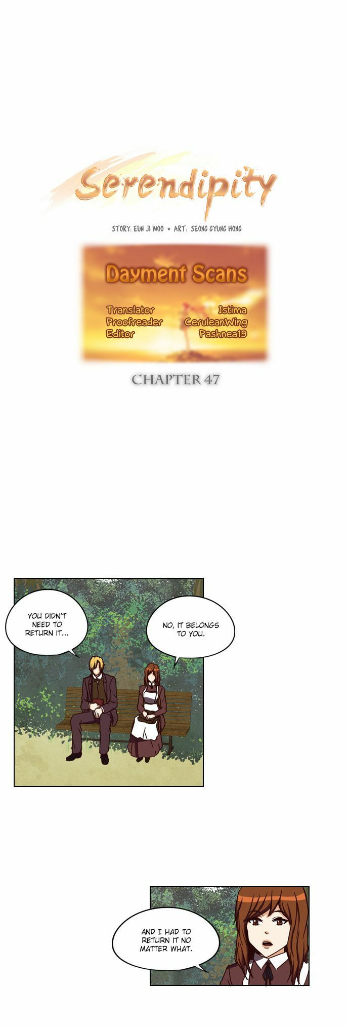 Read Serendipity chapter 47 image 5 on Lezhin