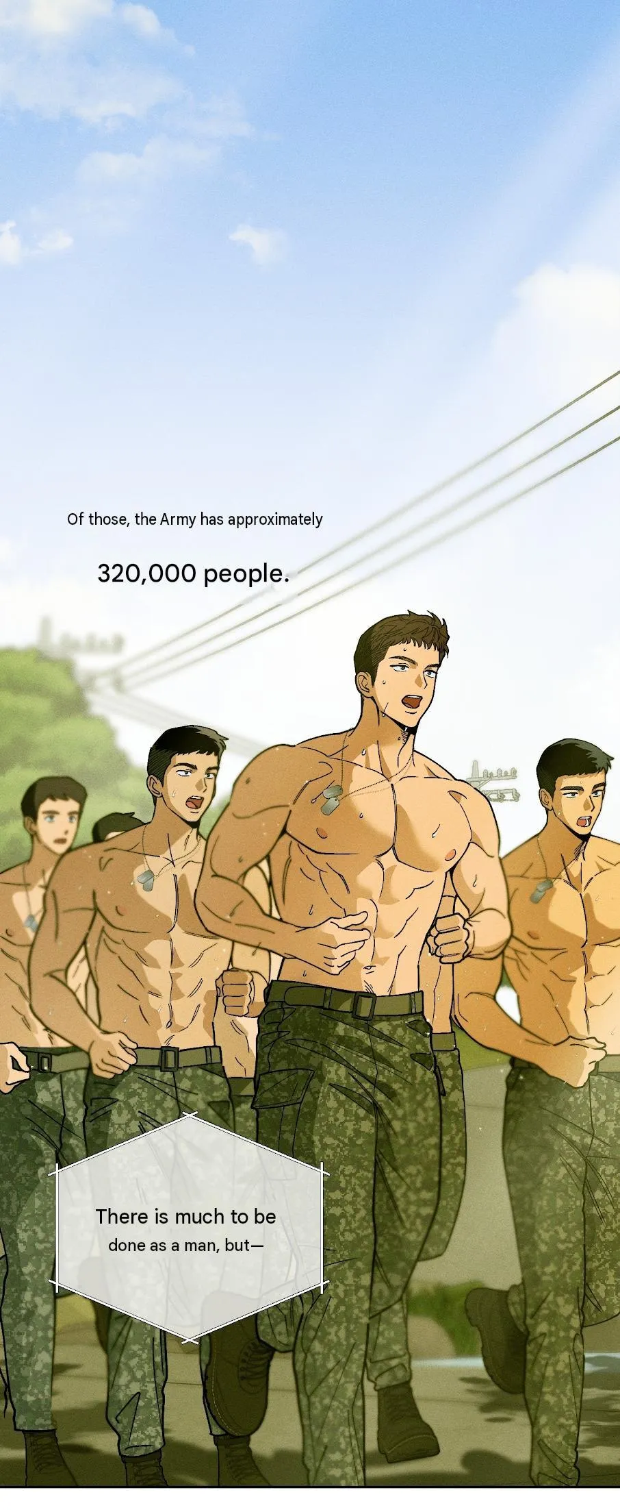 Sergeant, could you pick up the soap? Chapter 0 page 3 - 