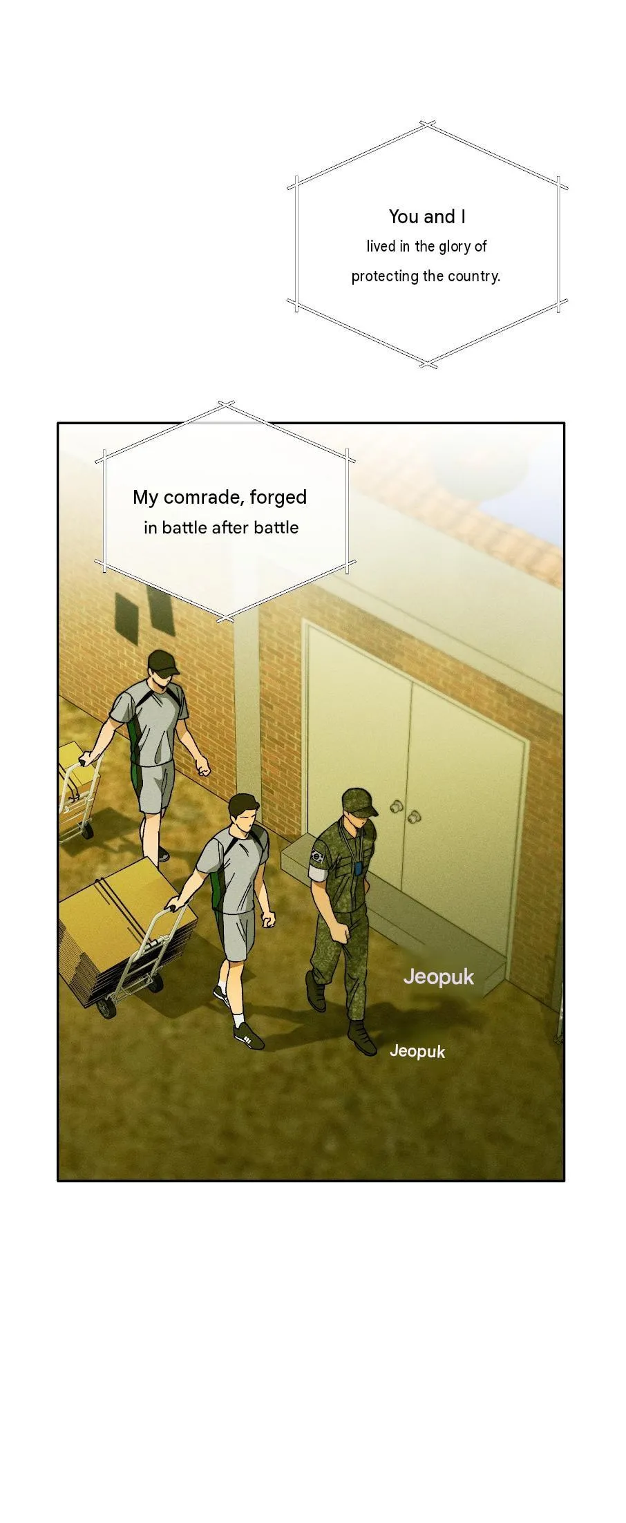 Sergeant, could you pick up the soap? Chapter 0 page 4 - 