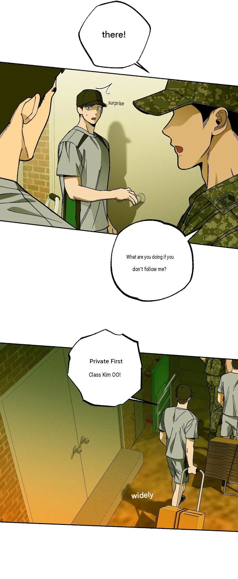 Sergeant, could you pick up the soap? Chapter 0 page 7 - 
