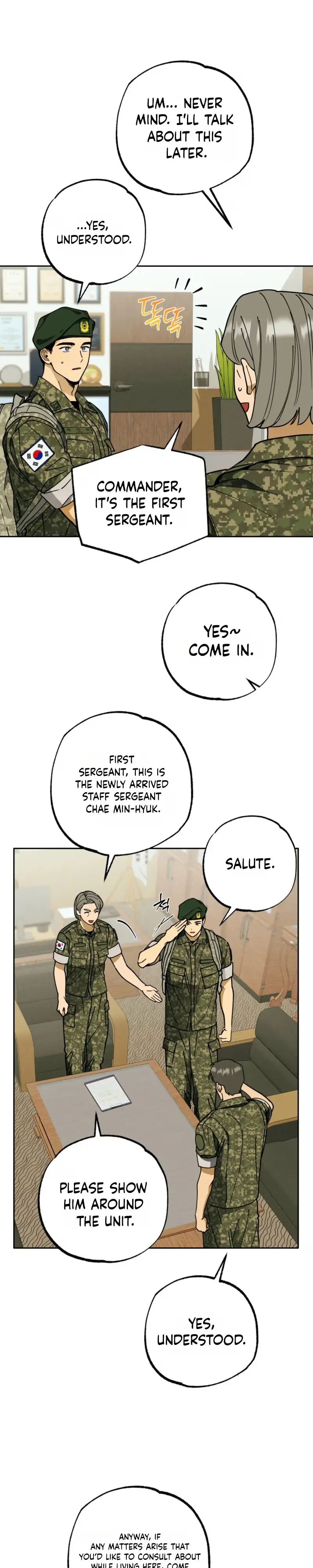 Sergeant Would You Pick Up the Soap? Chapter 1 page 14 - 