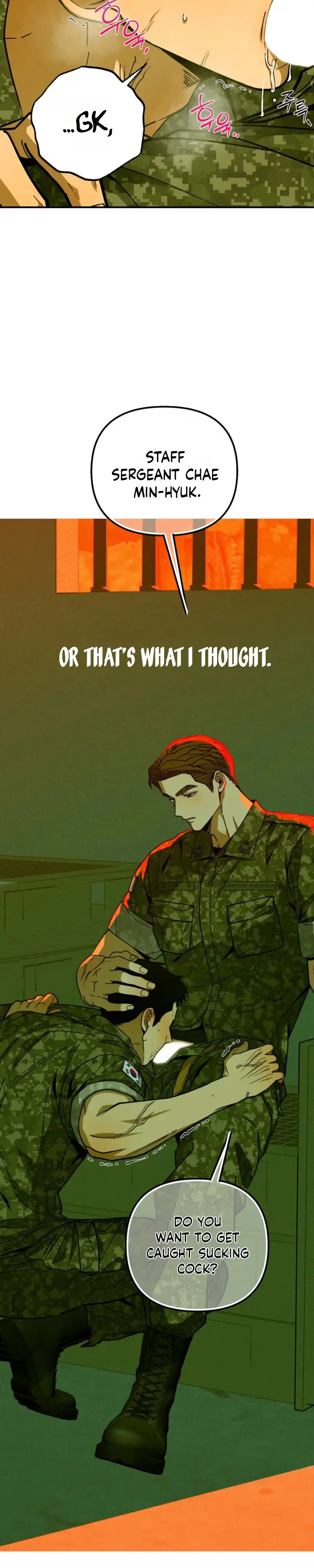 Sergeant Would You Pick Up the Soap? Chapter 1 page 5 - 