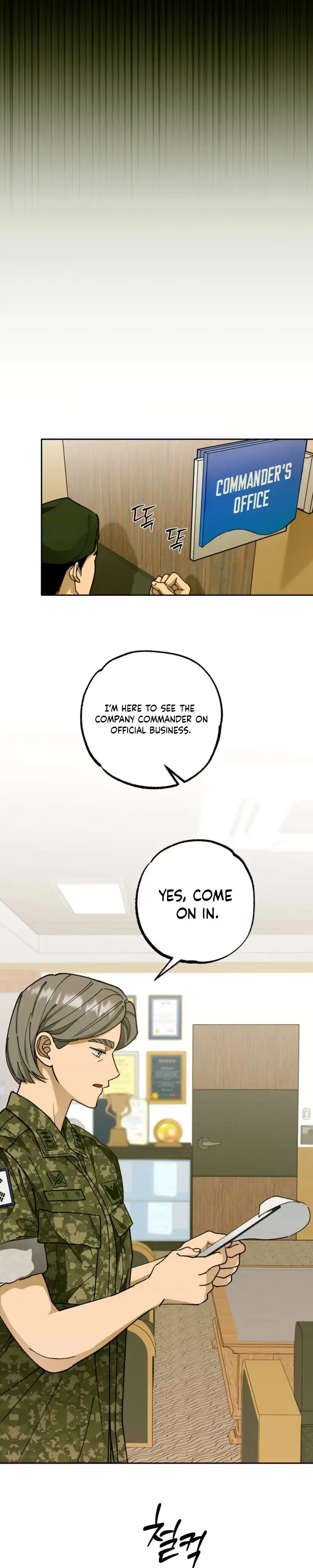 Sergeant Would You Pick Up the Soap? Chapter 1 page 7 - 
