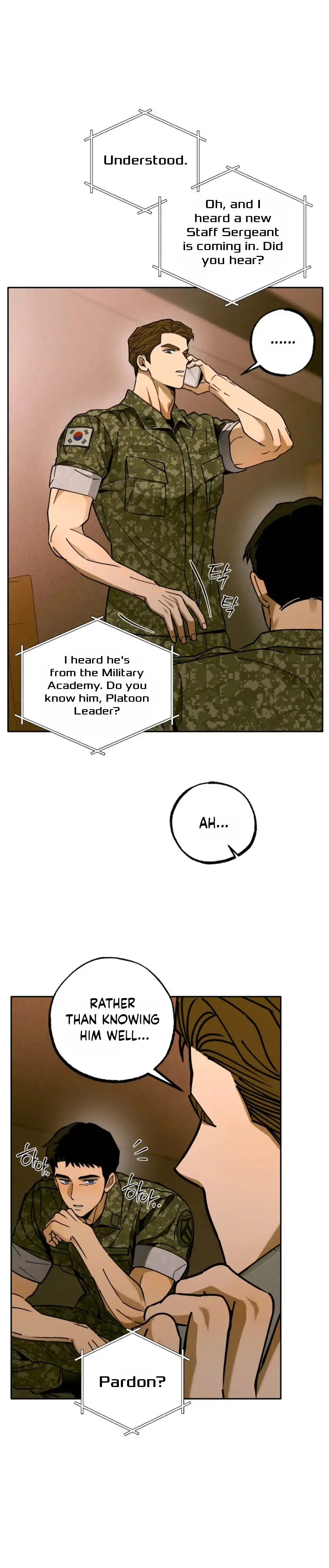 Sergeant Would You Pick Up the Soap? Chapter 2 page 17 - 