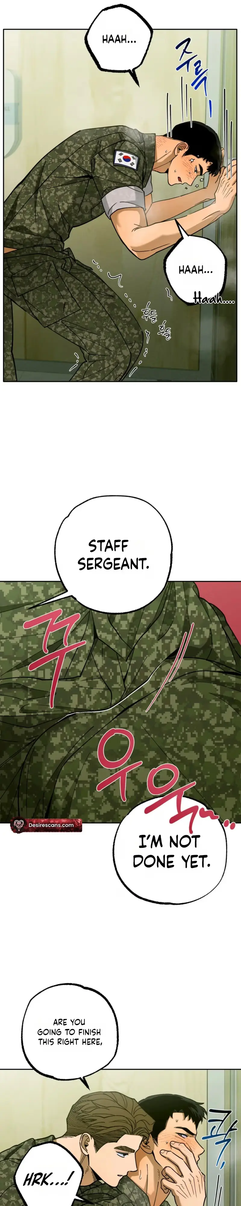 Sergeant Would You Pick Up the Soap? Chapter 3 page 34 - 
