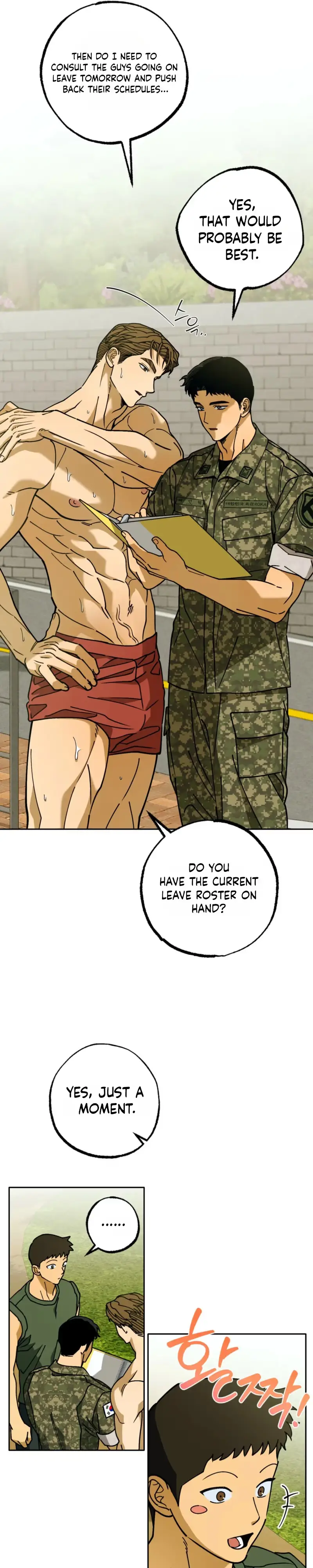 Sergeant Would You Pick Up the Soap? Chapter 5 page 28 - 