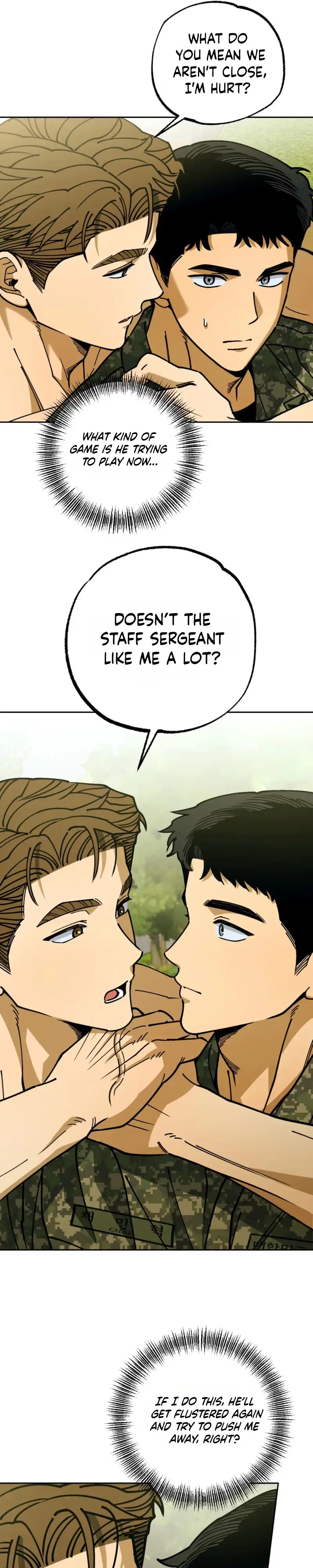 Sergeant Would You Pick Up the Soap? Chapter 5 page 32 - 
