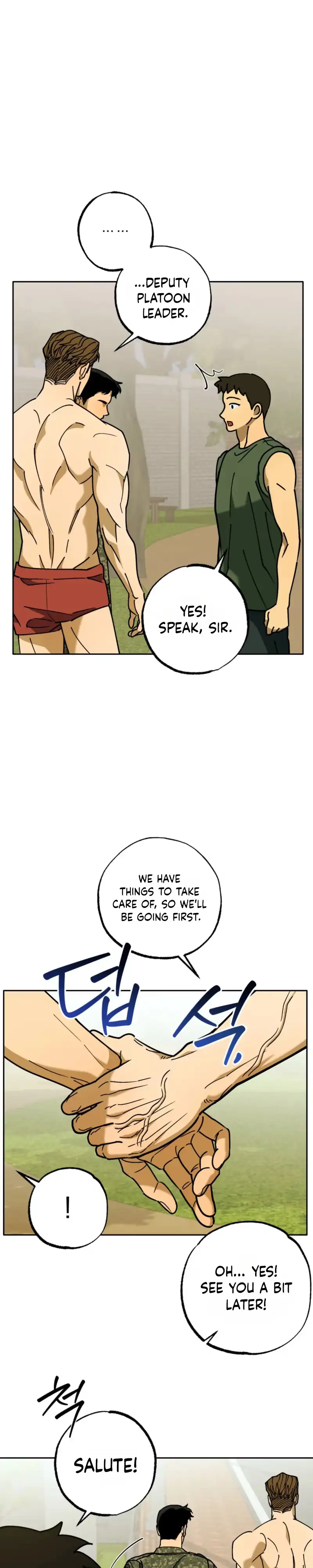 Sergeant Would You Pick Up the Soap? Chapter 5 page 36 - 