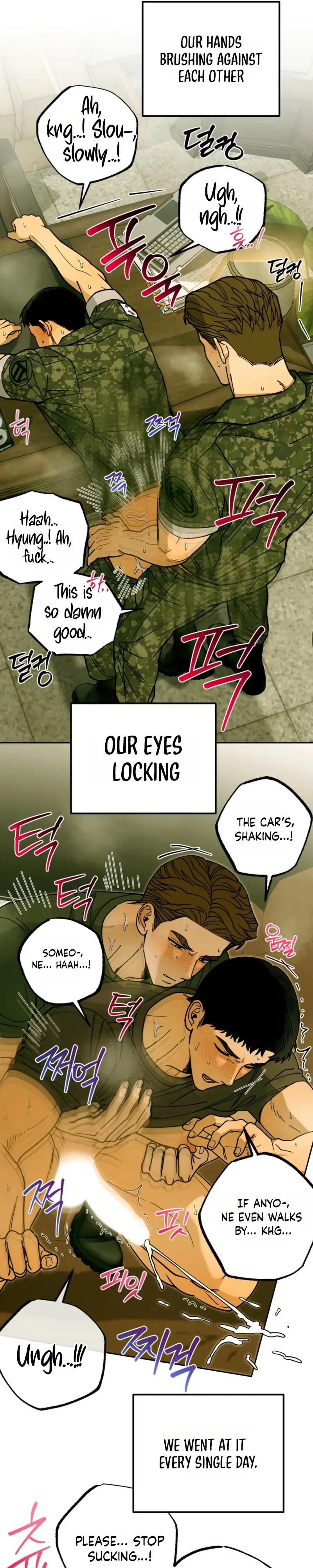Sergeant Would You Pick Up the Soap? Chapter 5 page 8 - 