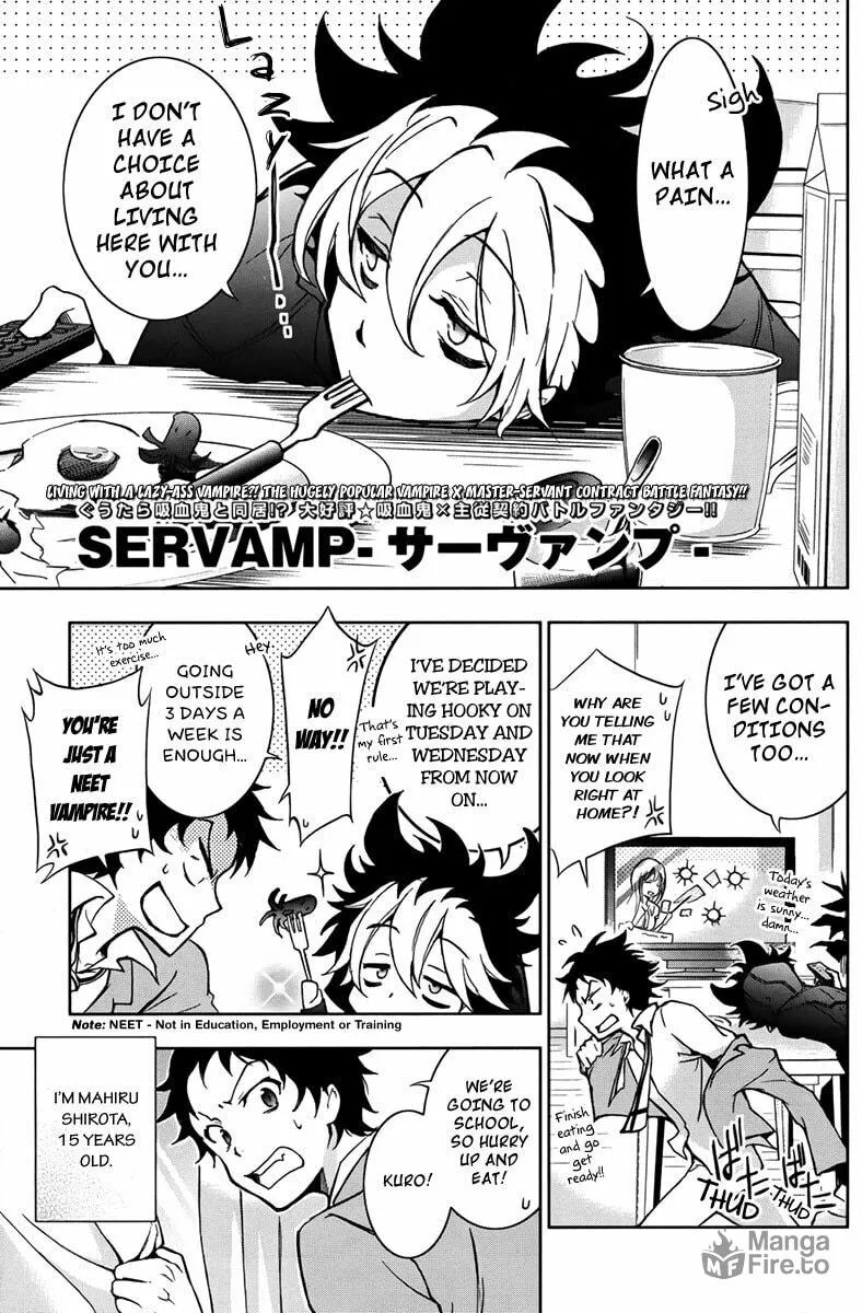 Read Servamp chapter 4 image 2 on Lezhin