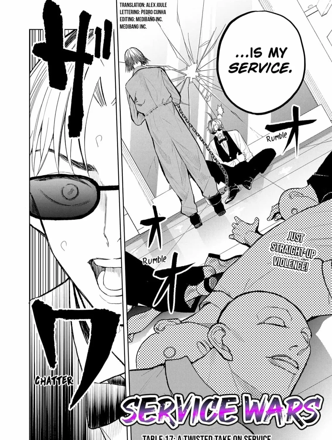Read Service Wars chapter 17 image 2 on Lezhin