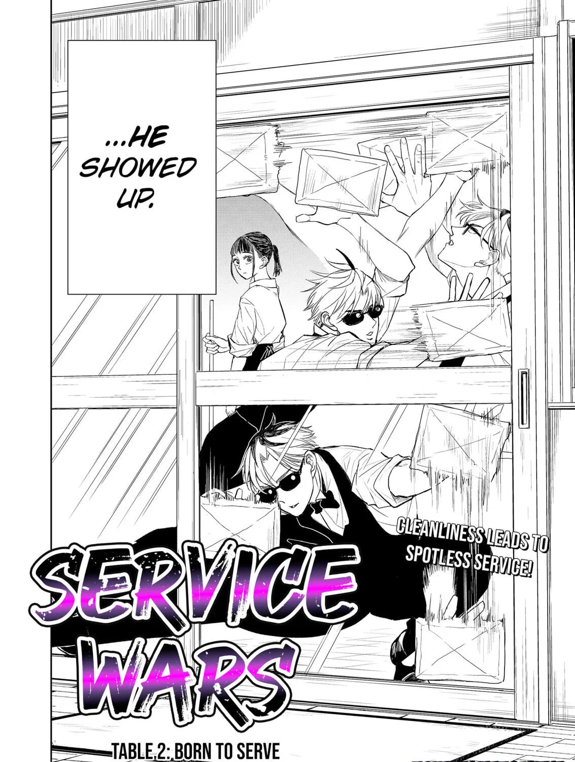 Read Service Wars chapter 2 image 2 on Lezhin