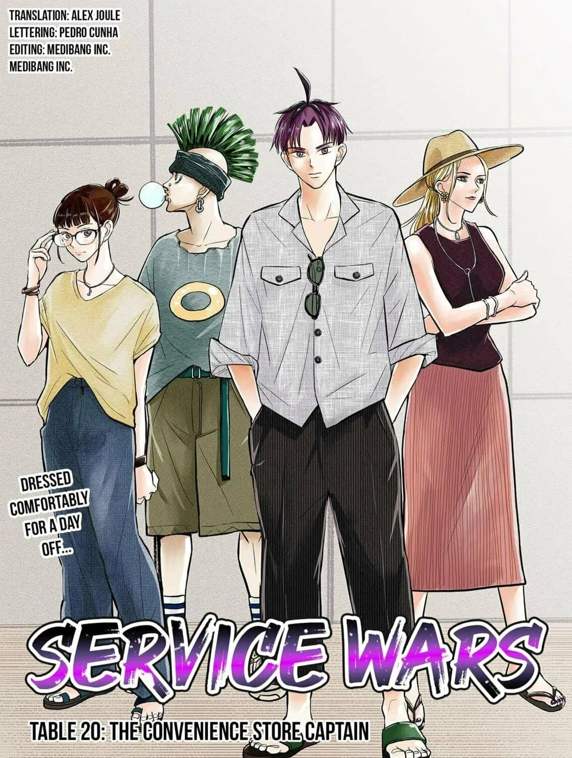 Read Service Wars chapter 20 image 4 on Lezhin