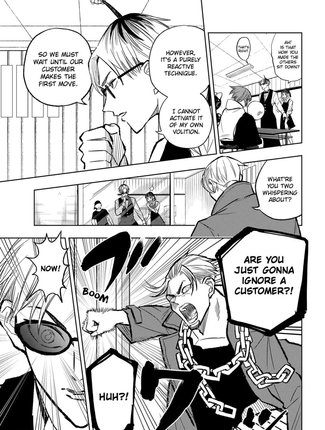Read Service Wars chapter 5 image 8 on Lezhin