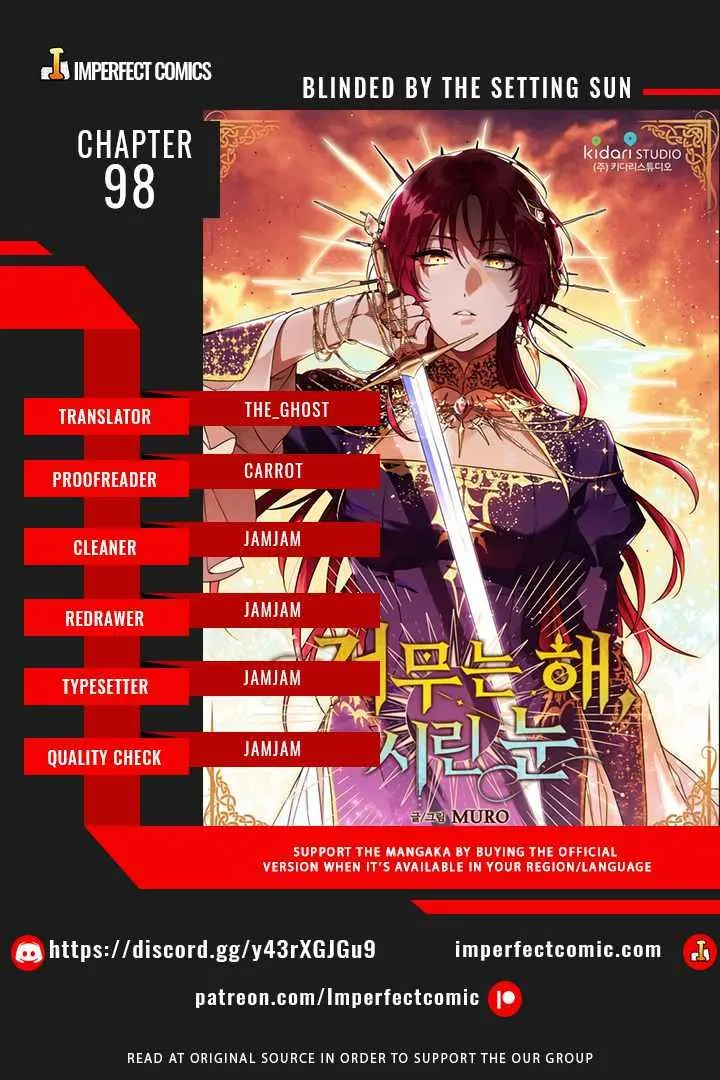 Read Setting Sun, Dazzled Eyes chapter 98 image 0 on Lezhin