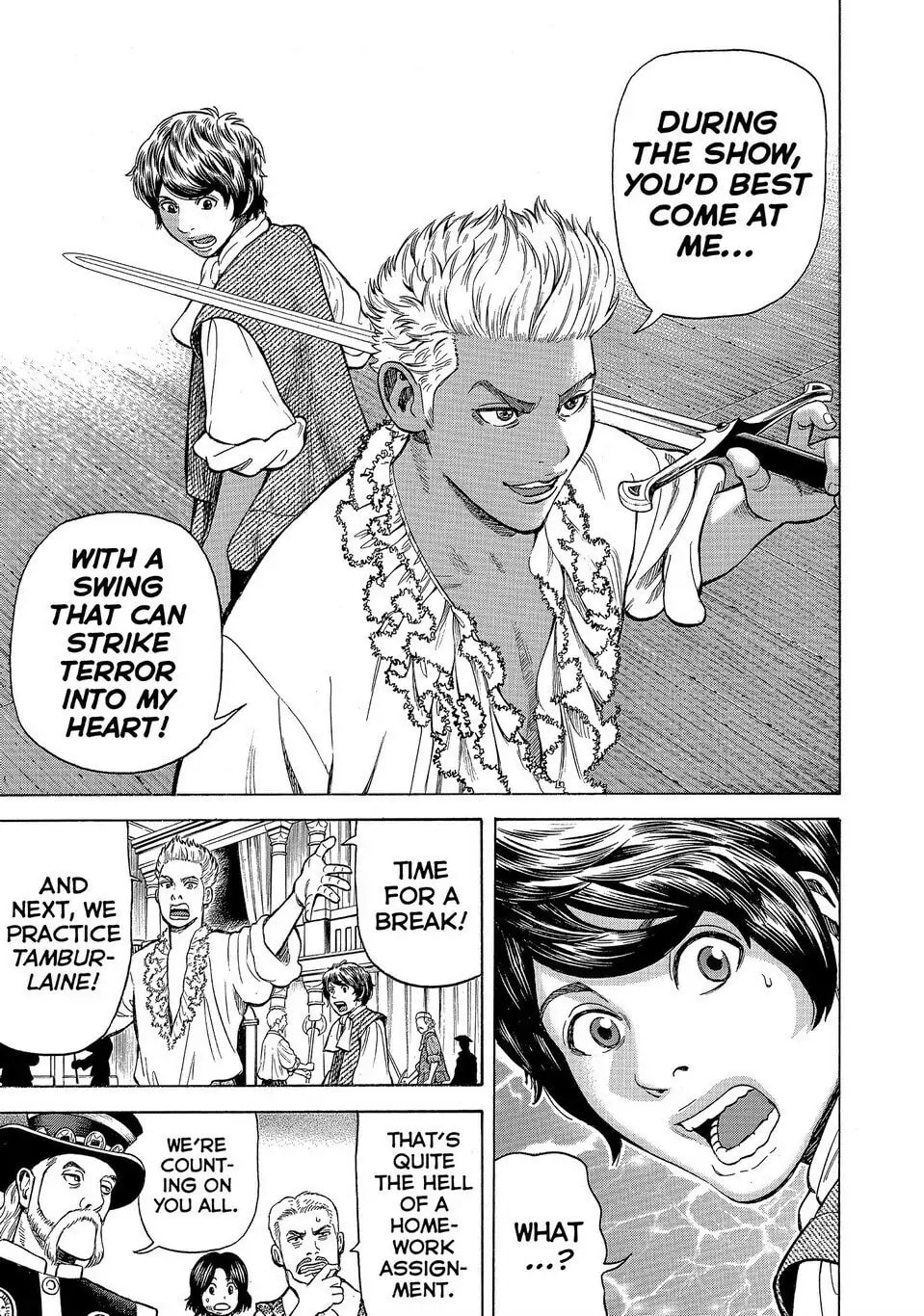 Read Seven Shakespeares chapter 168 image 8 on Lezhin