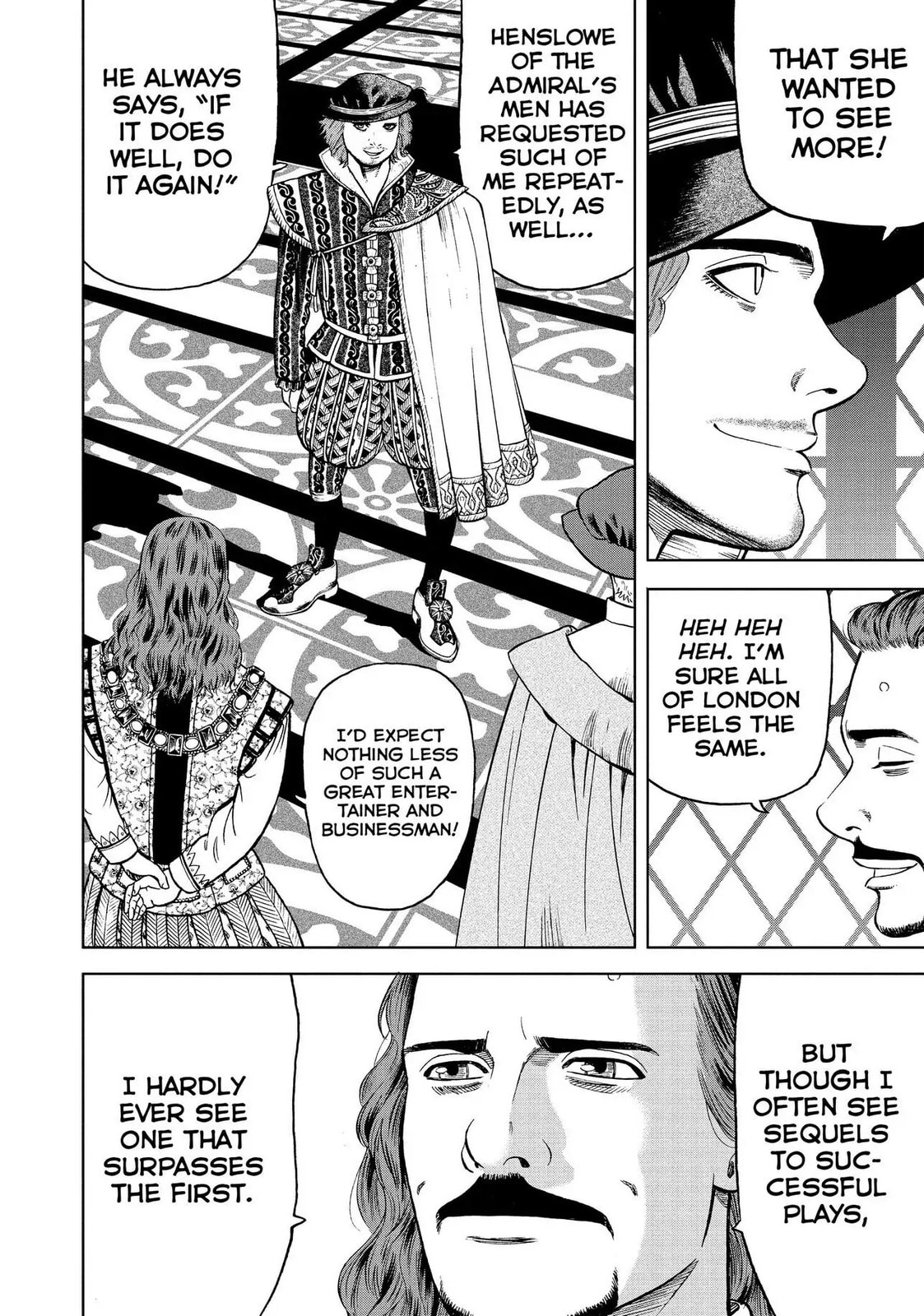 Read Seven Shakespeares chapter 92 image 1 on Lezhin
