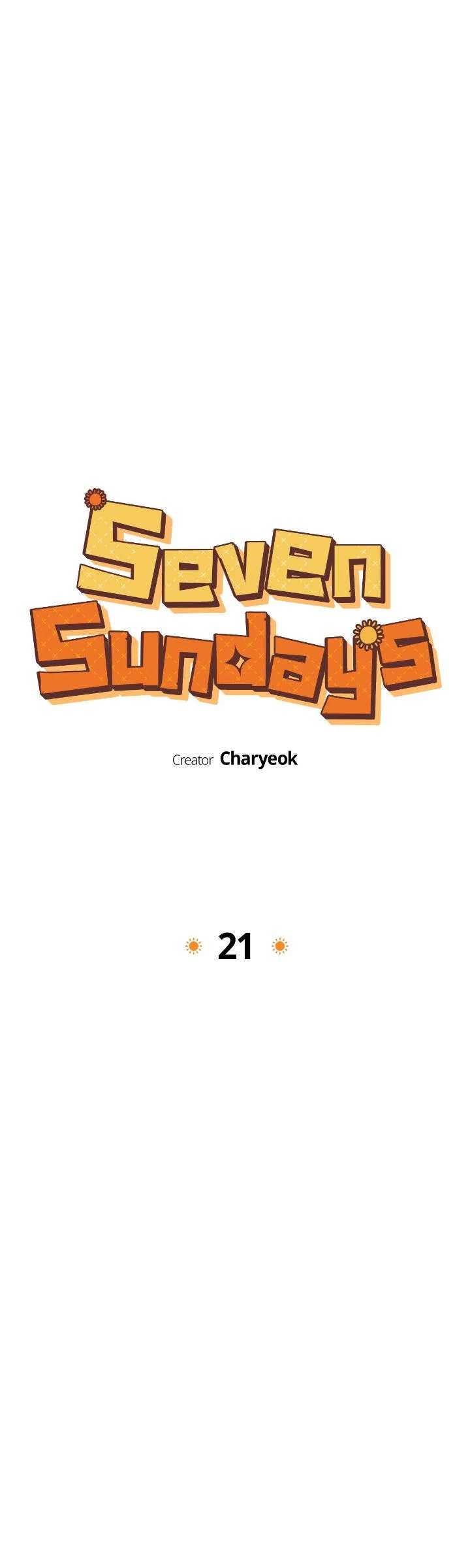 Read Seven Sundays chapter 21 image 7 on Lezhin