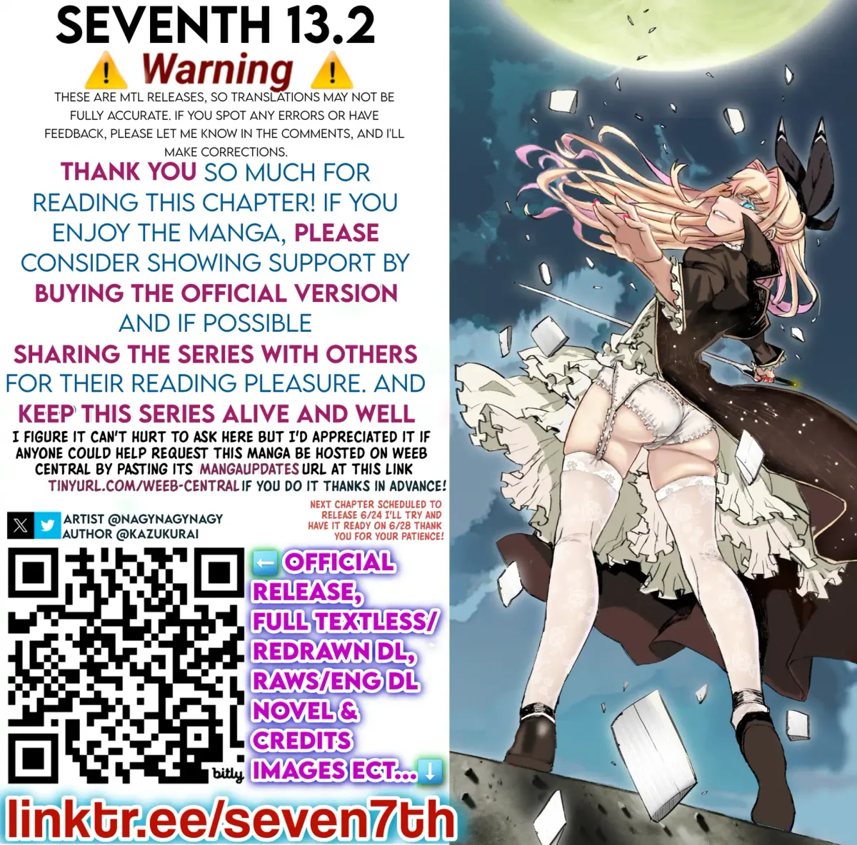 Read Seventh  Manga chapter 13.2 image 15 on Lezhin