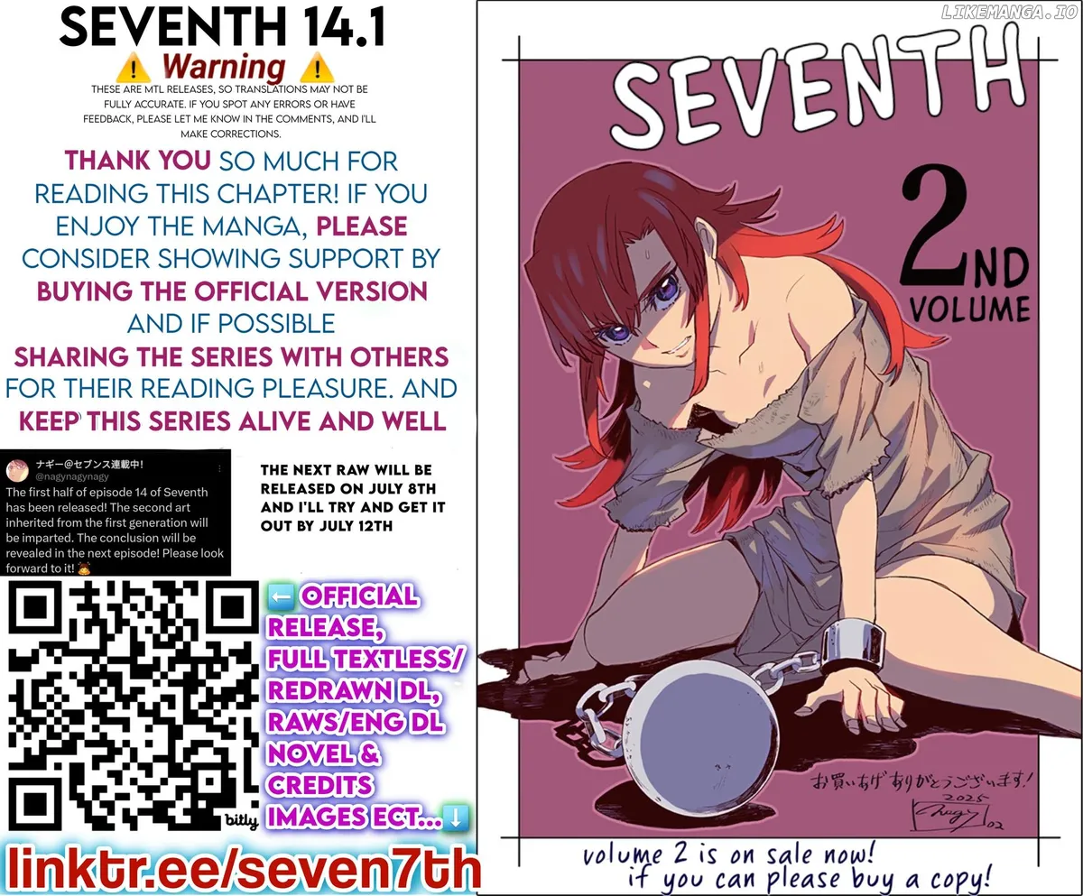 Read Seventh  Manga chapter 14.1 image 16 on Lezhin