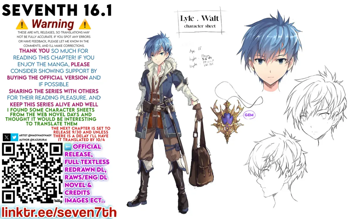 Read Seventh  Manga chapter 16.1 image 15 on Lezhin