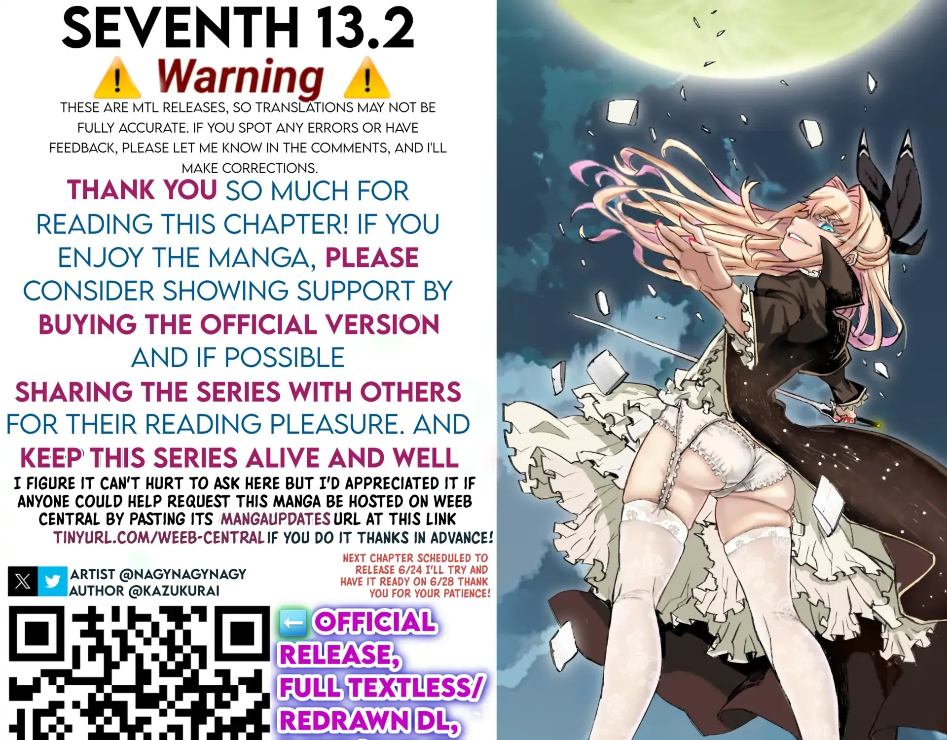 Read Seventh chapter 13.2 image 29 on Lezhin
