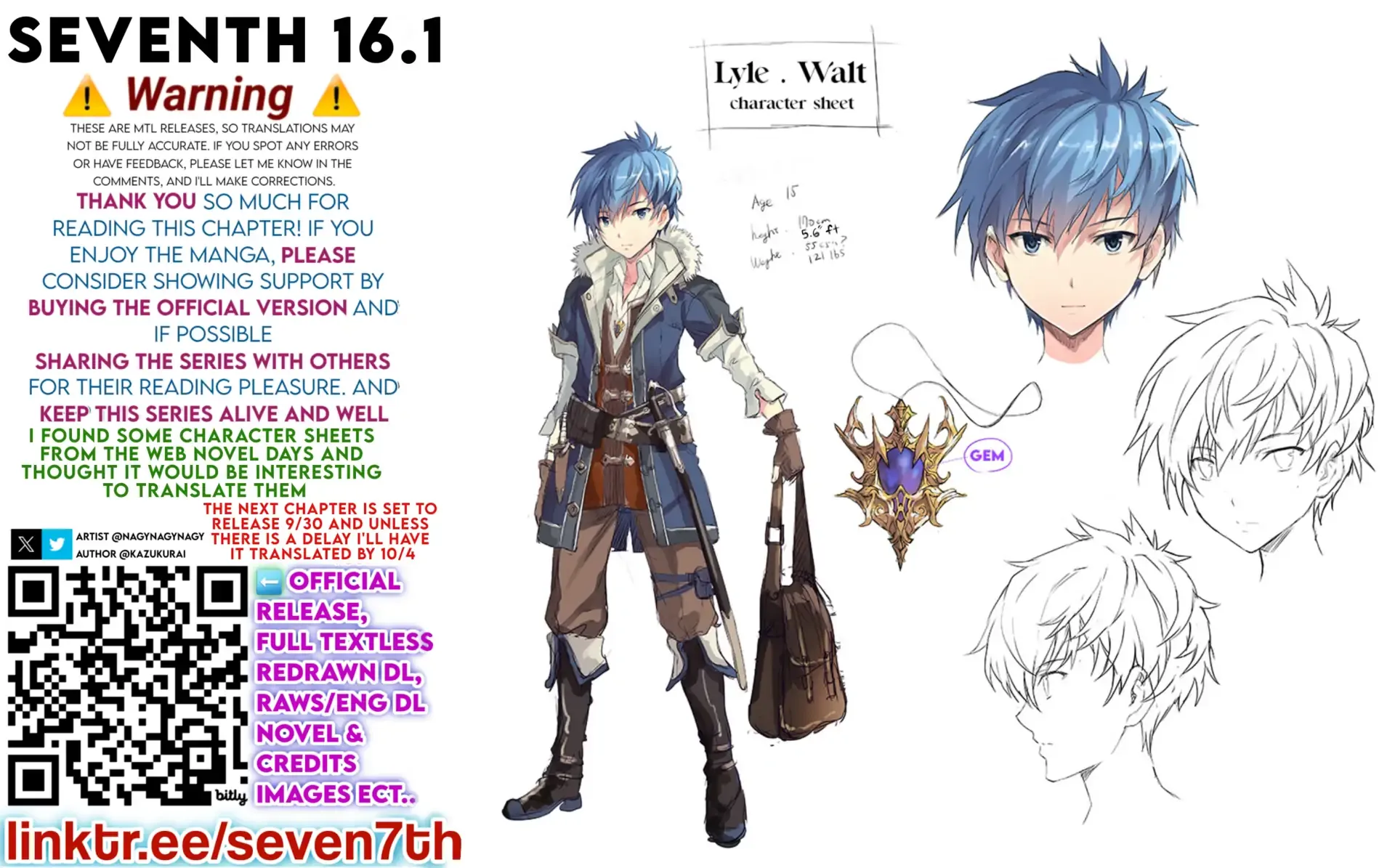 Read Seventh chapter 16.1 image 30 on Lezhin