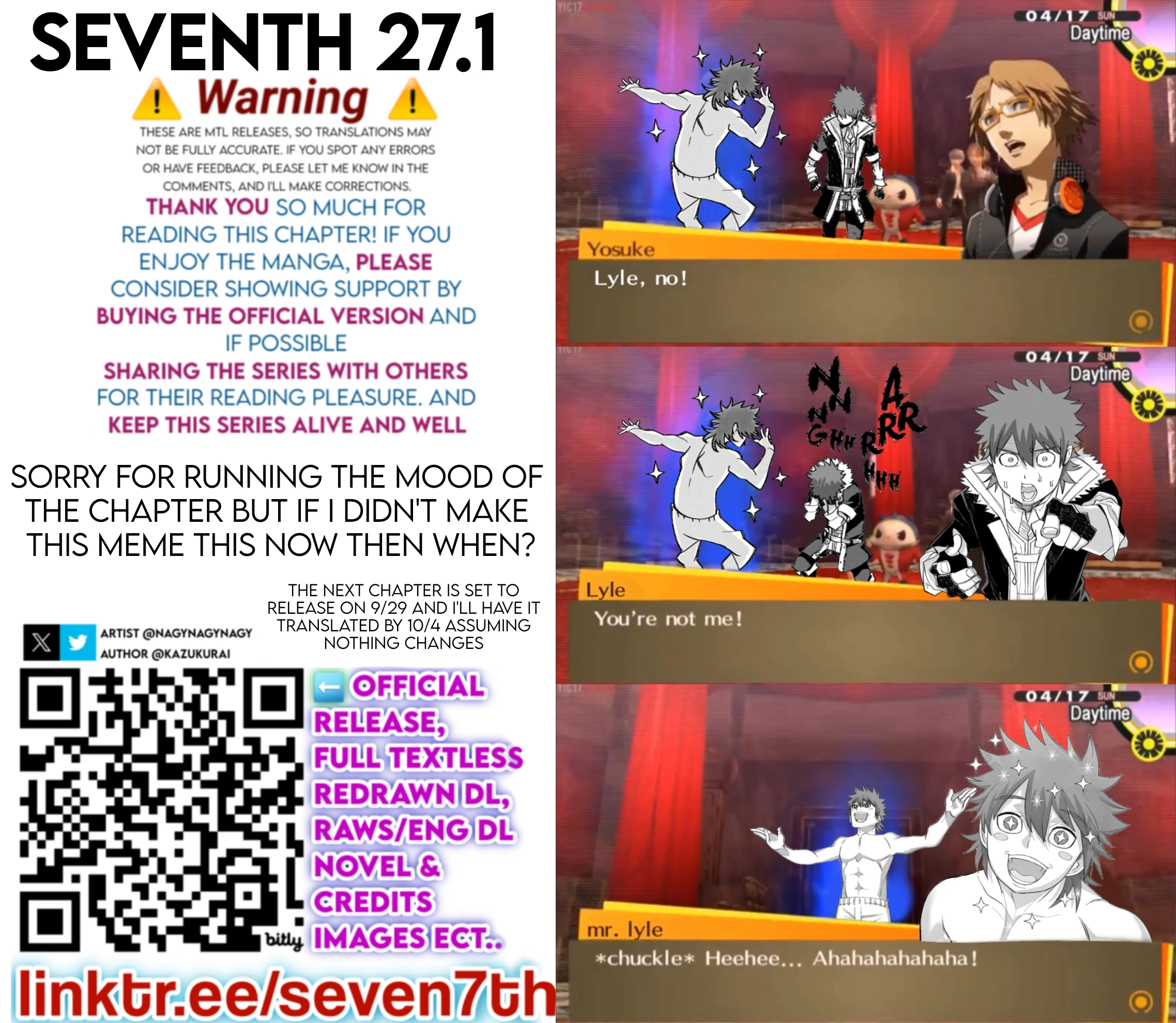 Read Seventh chapter 27.1 image 12 on Lezhin