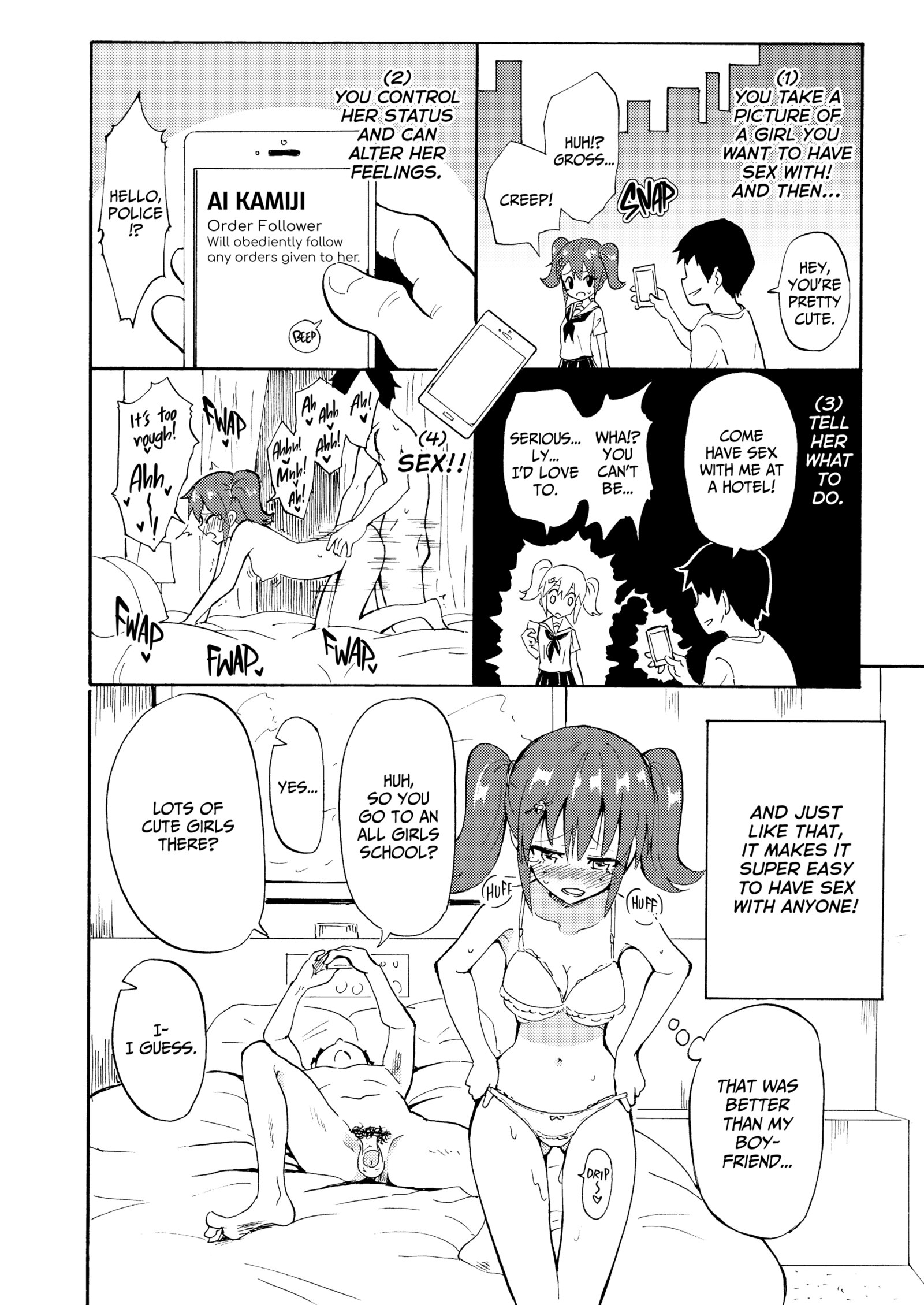 Sex Smart Phone Chapter 1 page 5 - 