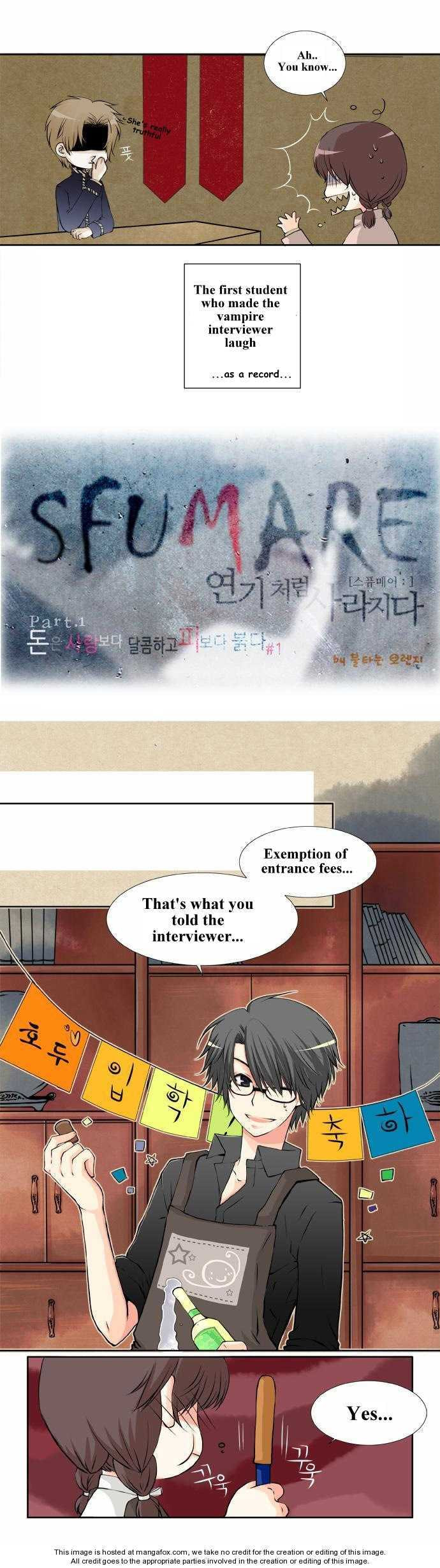 Read Sfumare chapter 1 image 1 on Lezhin