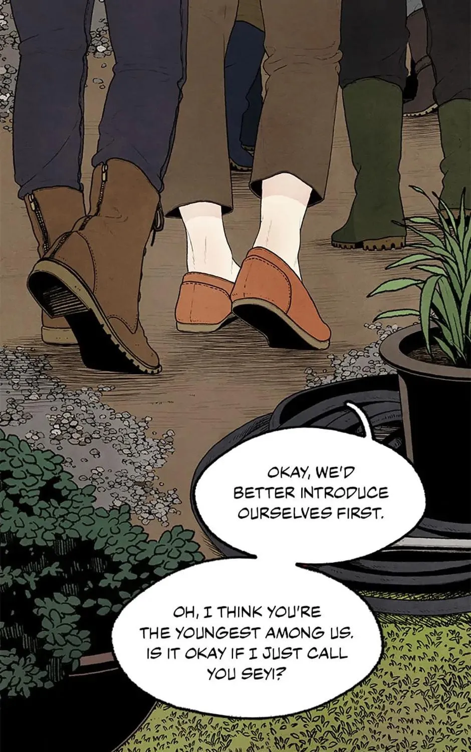 Read Shadow Garden chapter 1 image 22 on Lezhin
