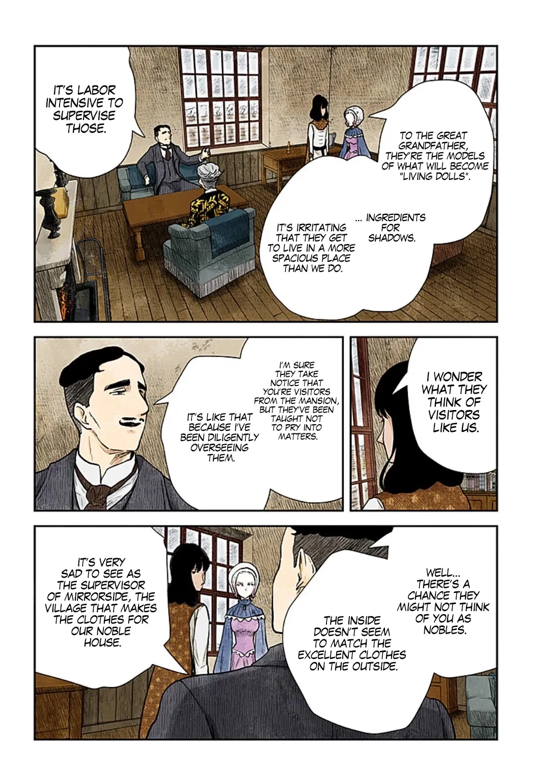 Read Shadow House chapter 117 image 21 on Lezhin
