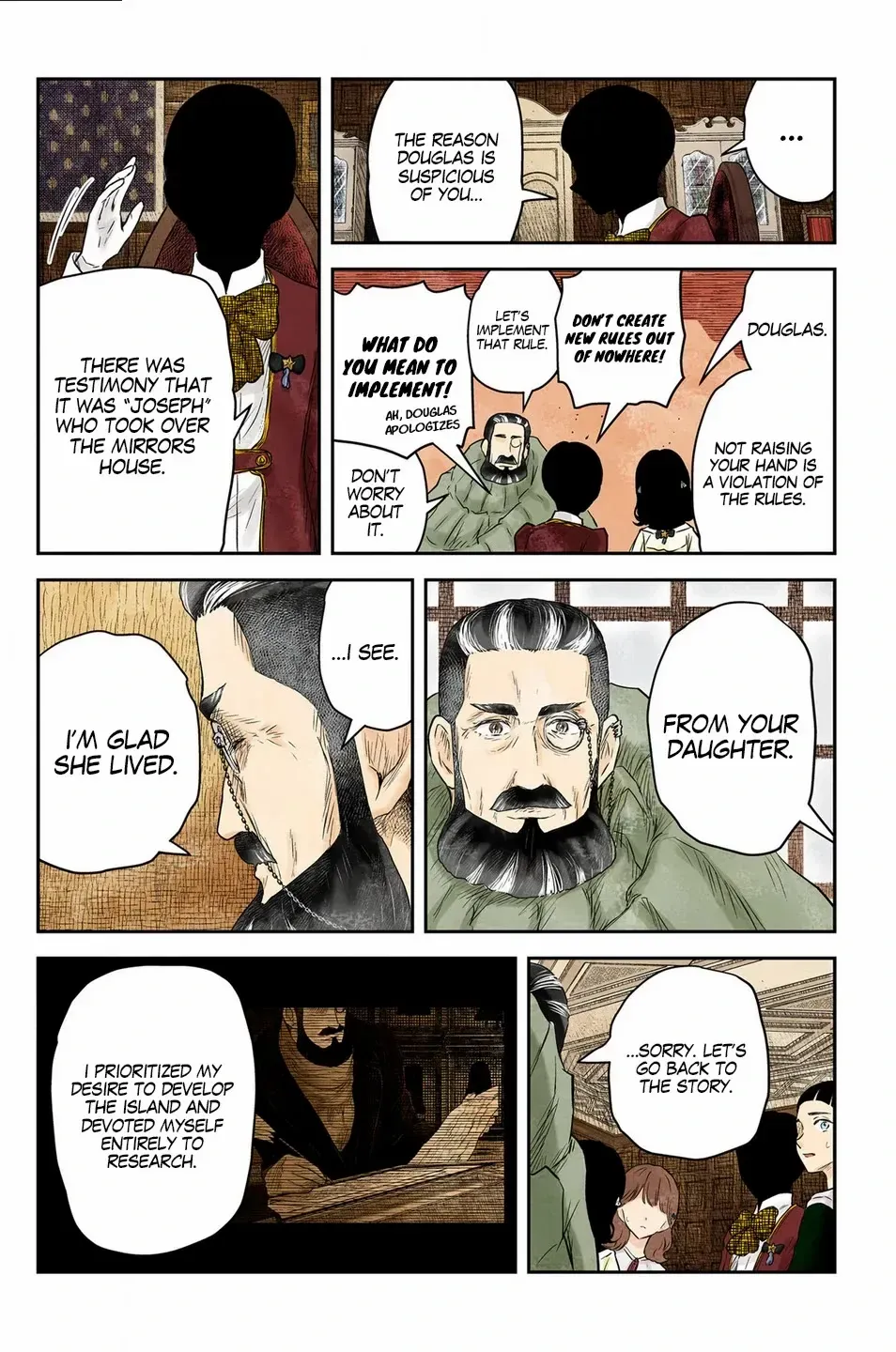 Read Shadow House chapter 220 image 8 on Lezhin