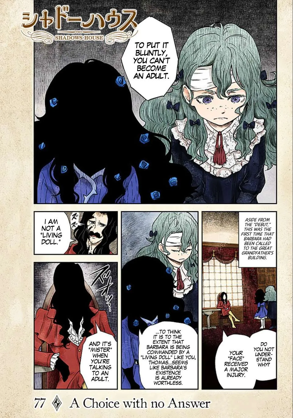 Read Shadow House chapter 77 image 1 on Lezhin