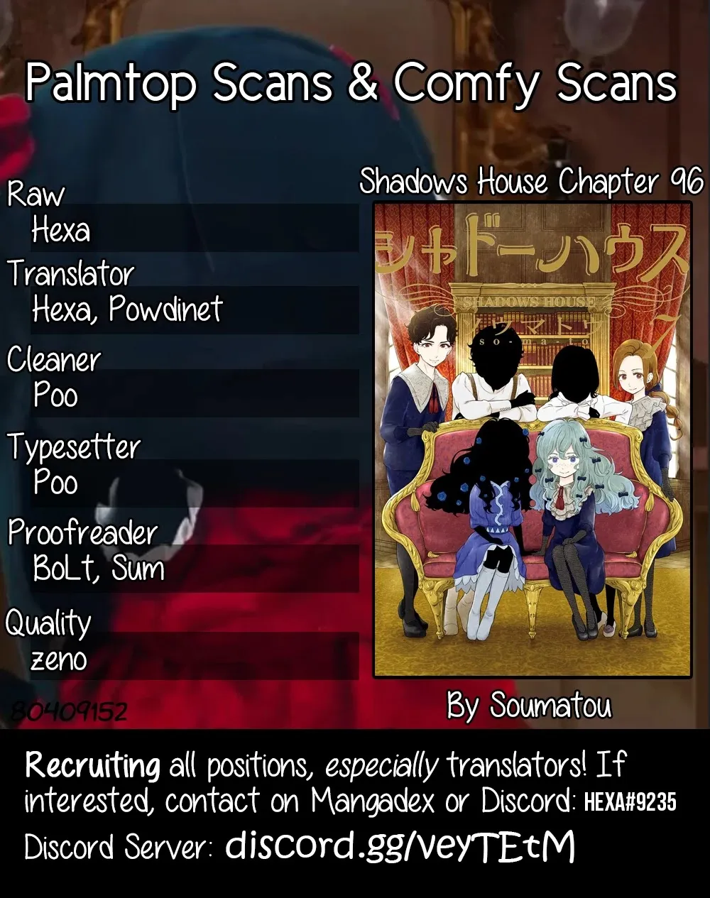 Read Shadow House chapter 96 image 0 on Lezhin