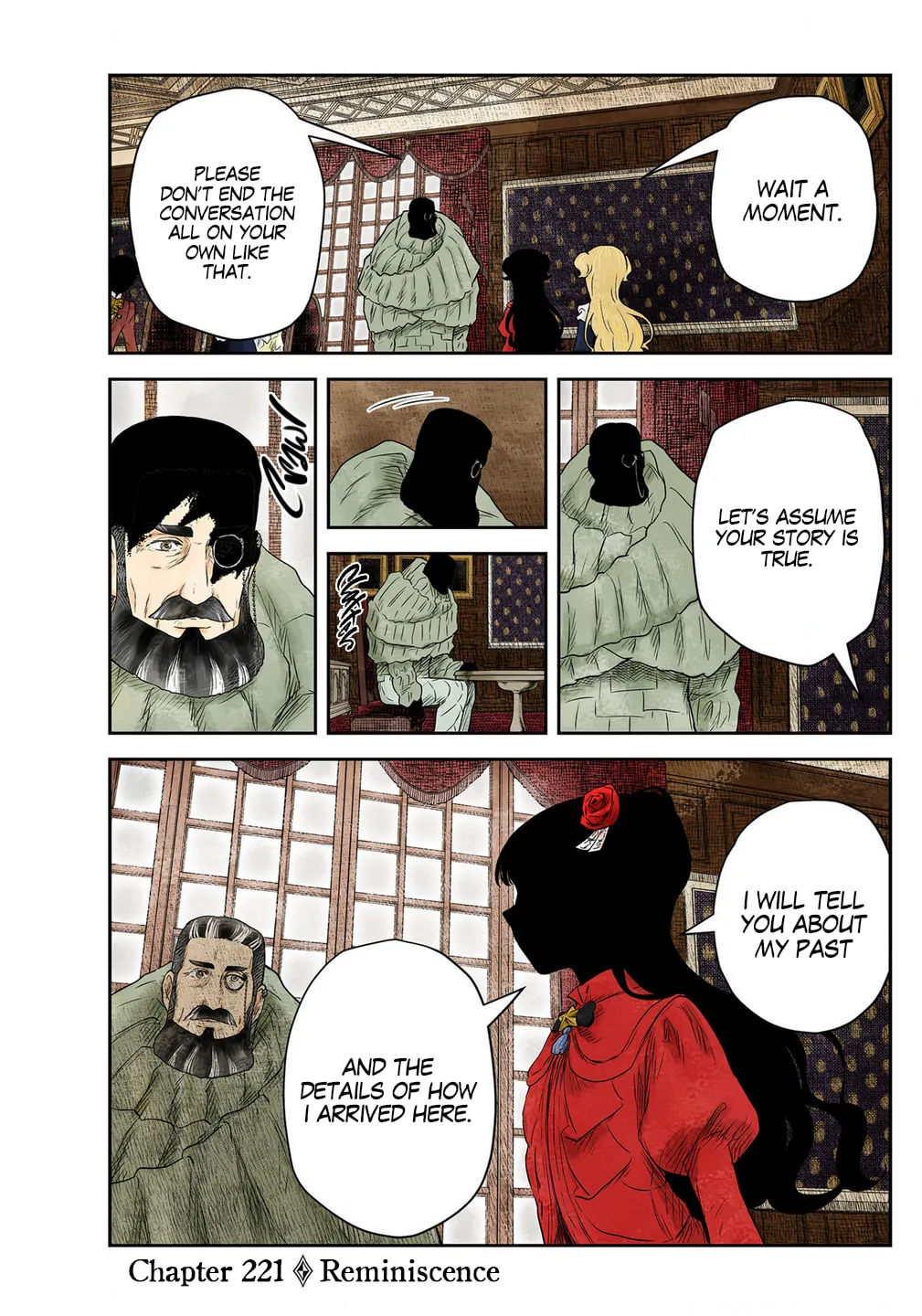 Read Shadows House (Colored) chapter 221 image 1 on Lezhin