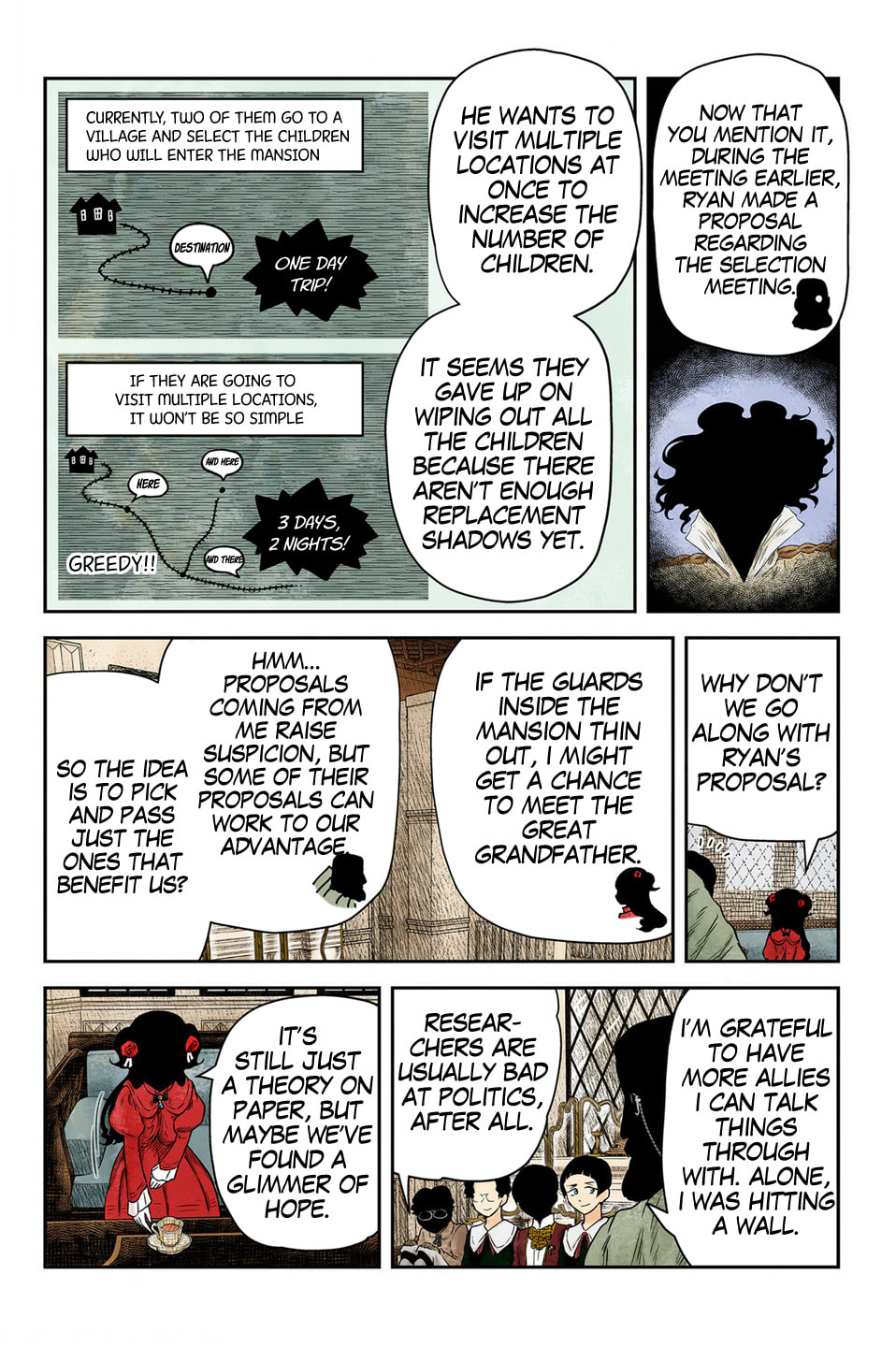 Read Shadows House (Colored) chapter 230 image 6 on Lezhin