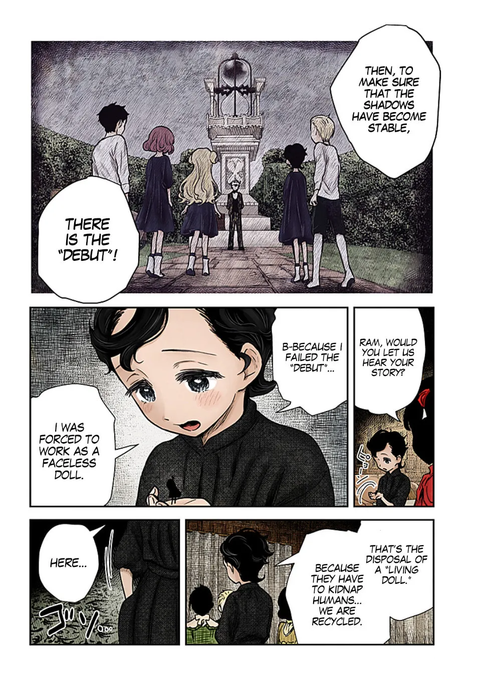 Read Shadows House (Monochrome) chapter 100 image 13 on Lezhin