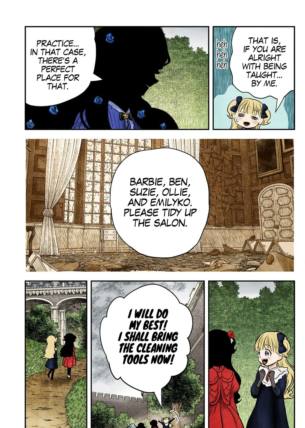 Read Shadows House (Monochrome) chapter 151 image 5 on Lezhin