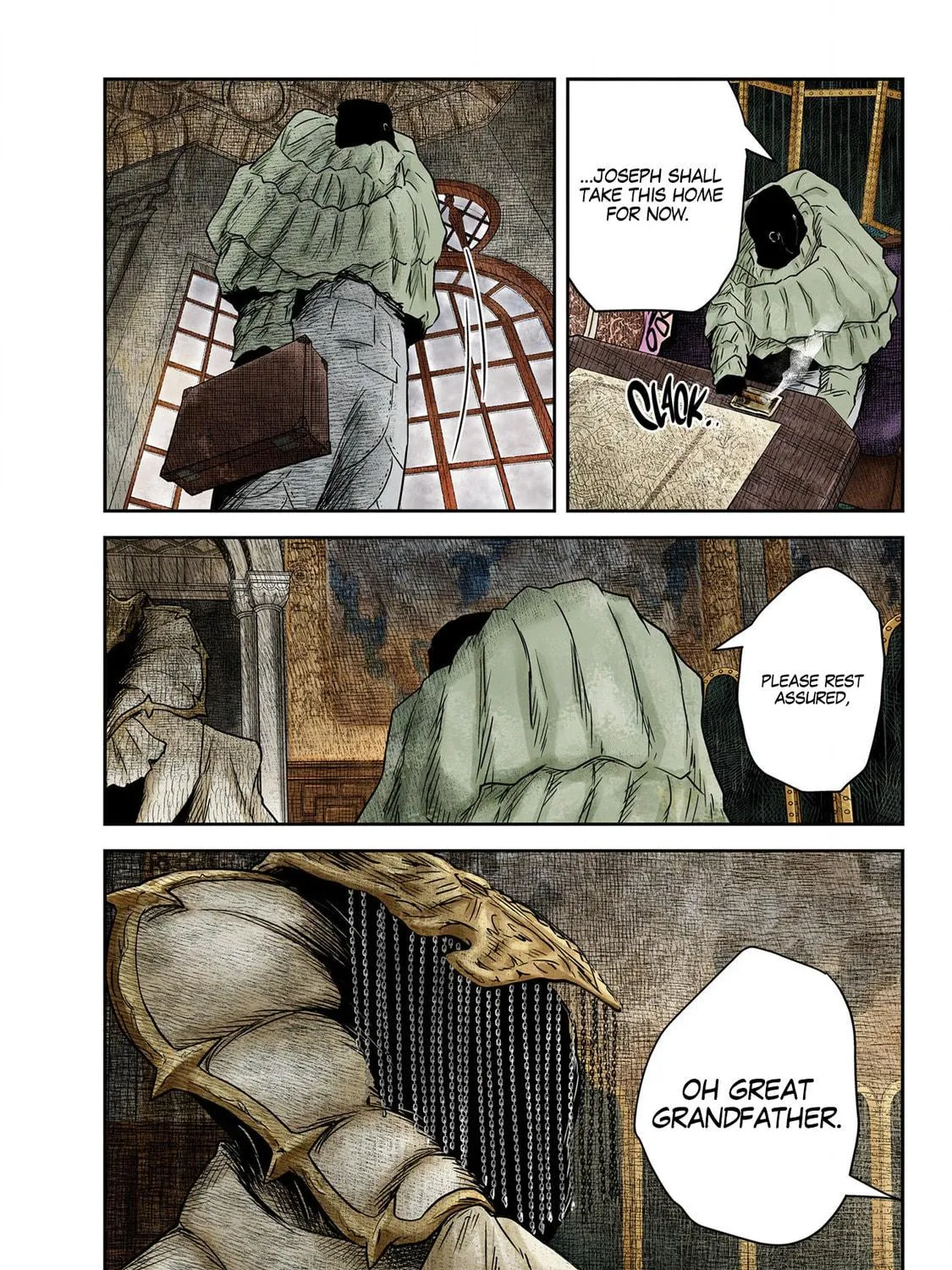 Read Shadows House (Monochrome) chapter 185 image 7 on Lezhin