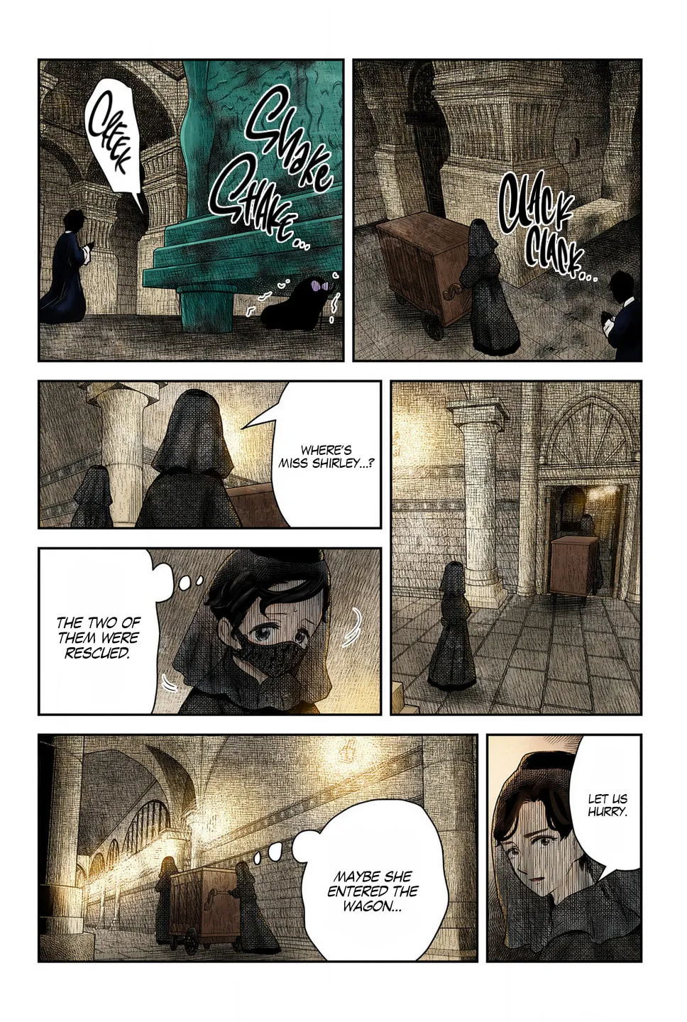 Read Shadows House (Monochrome) chapter 193 image 7 on Lezhin