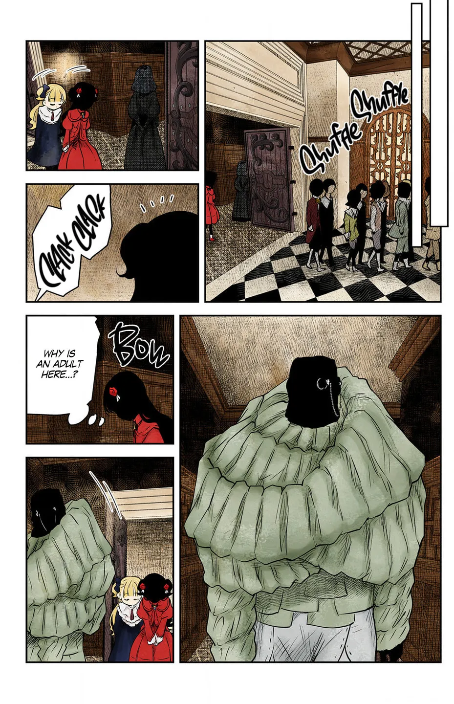 Read Shadows House (Monochrome) chapter 194 image 12 on Lezhin